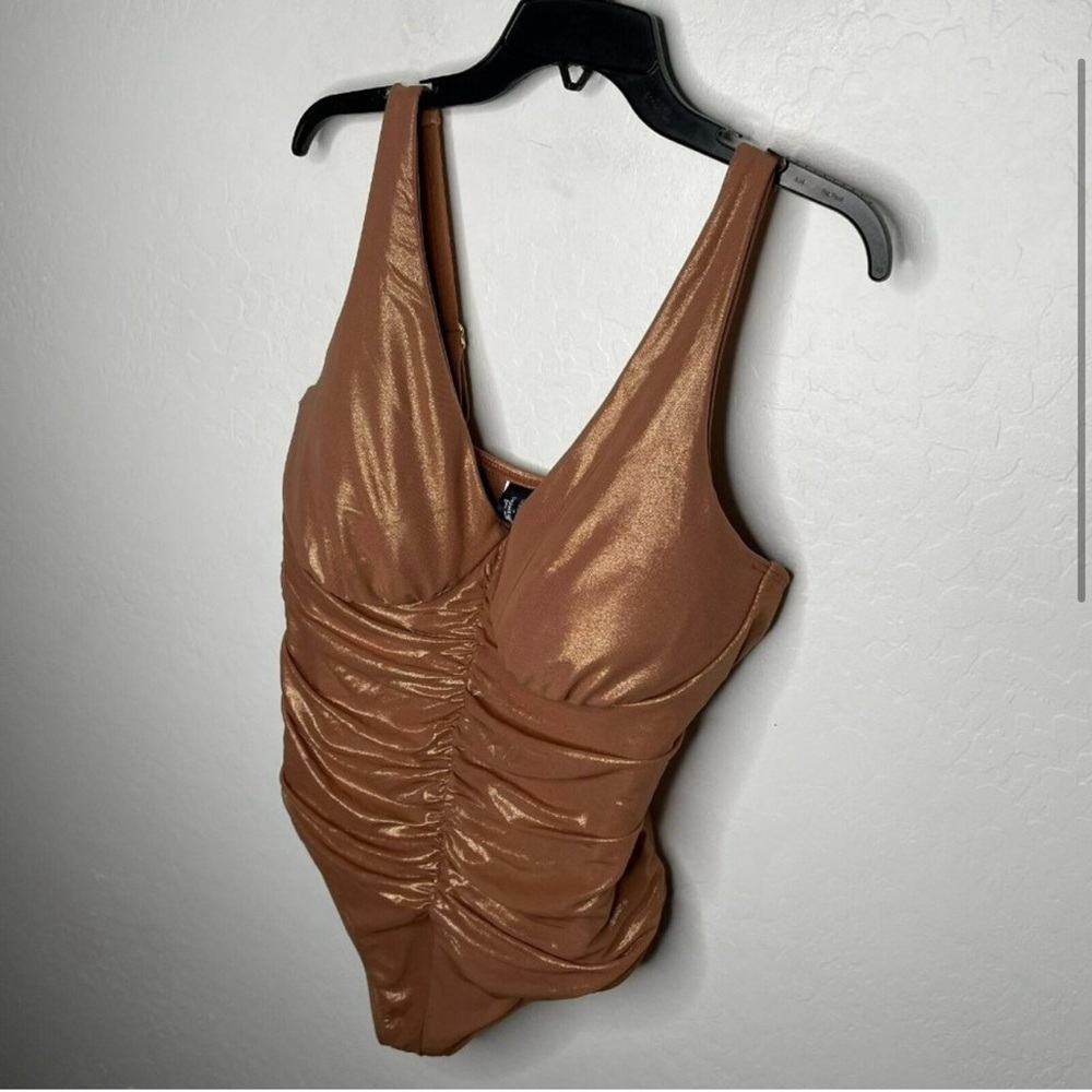 Rose gold goddess one piece swim suits for all - Picture 2 of 7